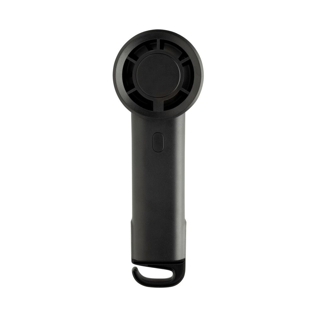 Twist wiederaufladbarer tragbarer Ventilator aus RCS rABS - schwarz-179