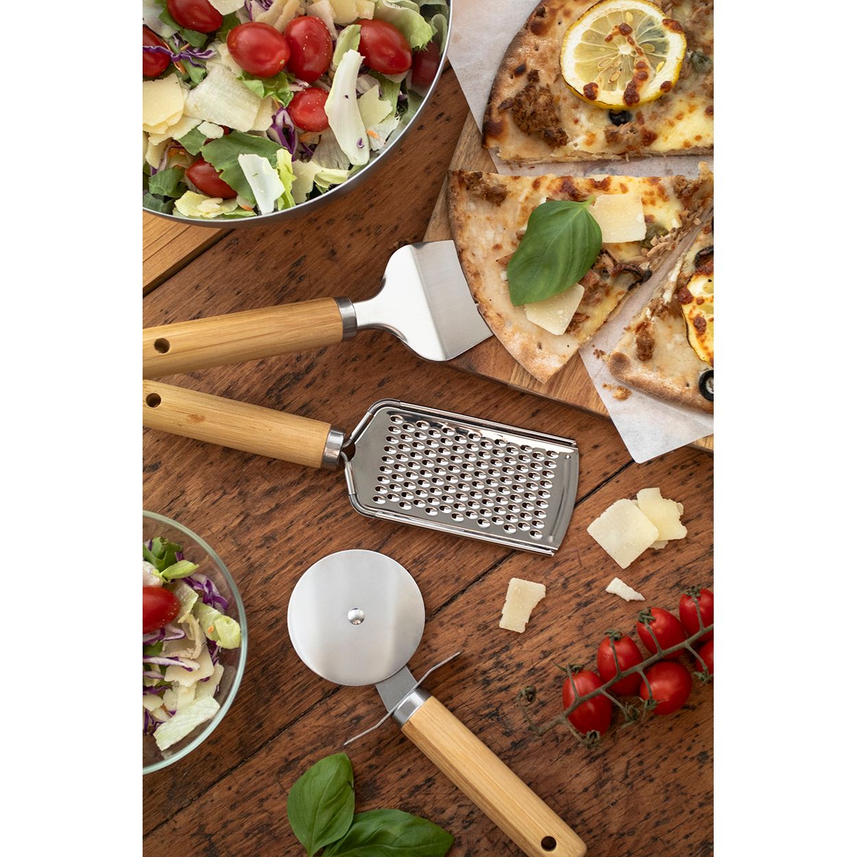 Bigaboo Servierset für Pizza - natur-682
