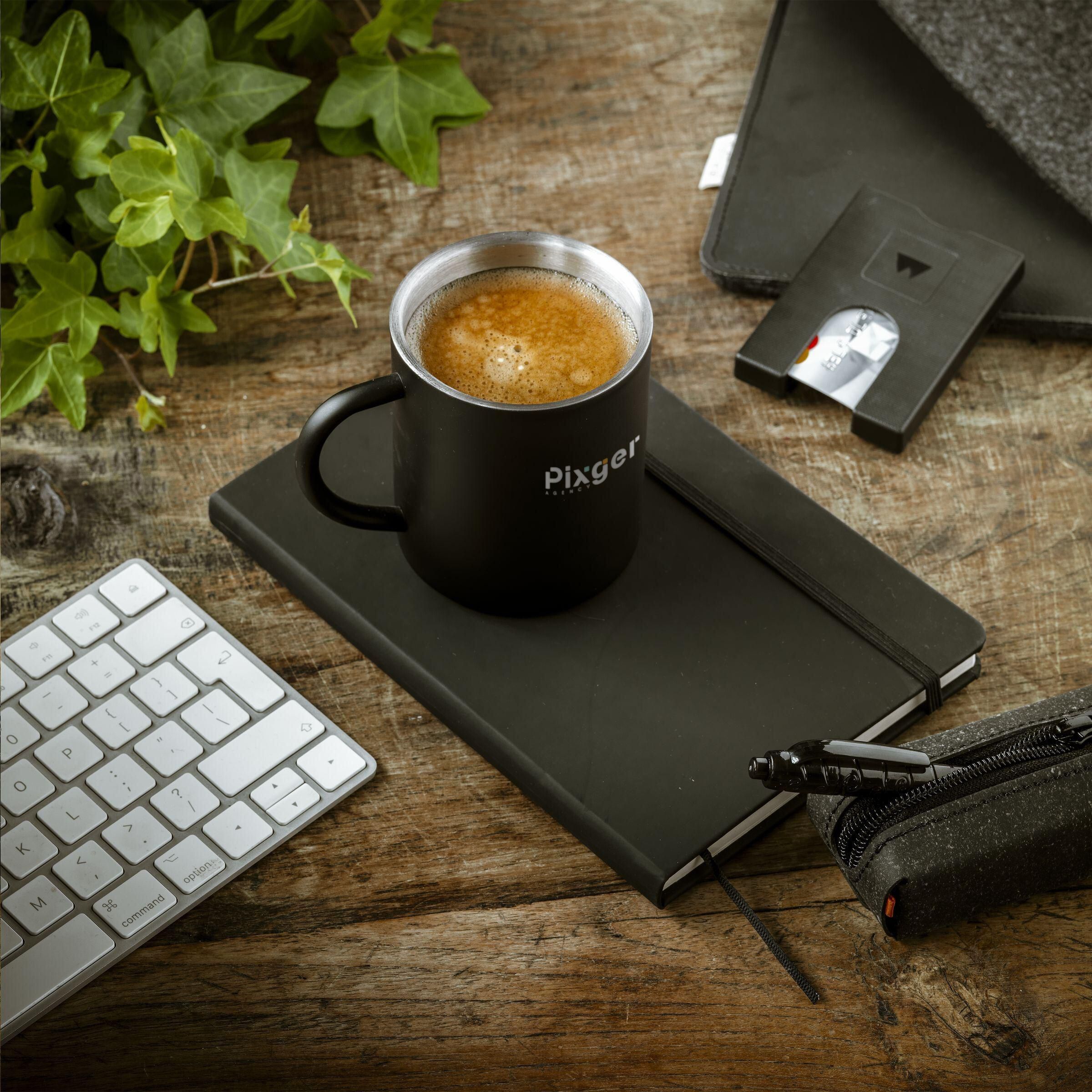 IsoMug RCS Recycled Steel 300 ml Tasse - schwarz-119
