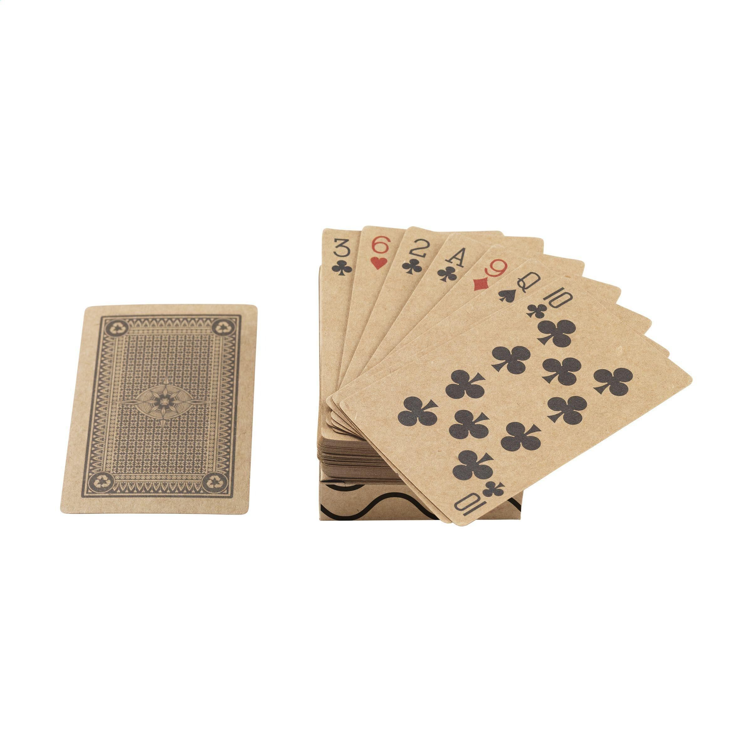 Recycled Playing Cards Single Spielkarten - holz-702