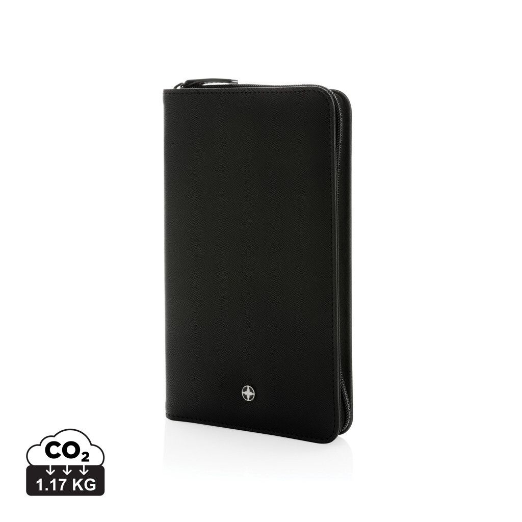Swiss Peak Heritage RCS rPU RFID Travel Wallet - schwarz-455