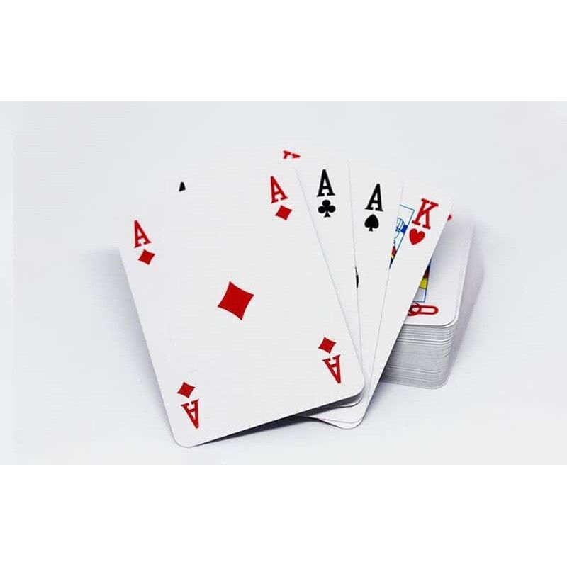 Spielkarten Poker/Romme in Klarsichtetui-277