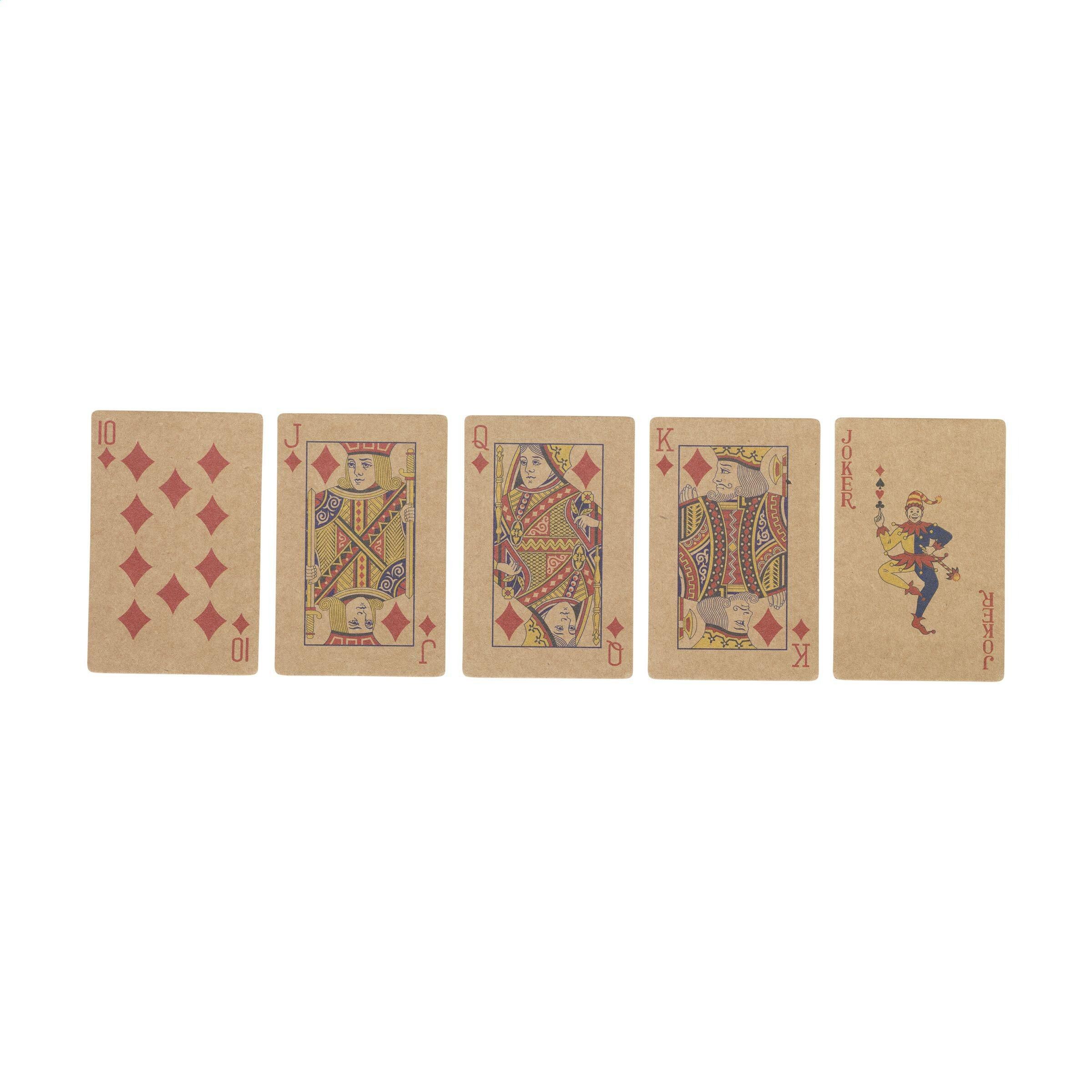 Recycled Playing Cards Single Spielkarten - holz-631