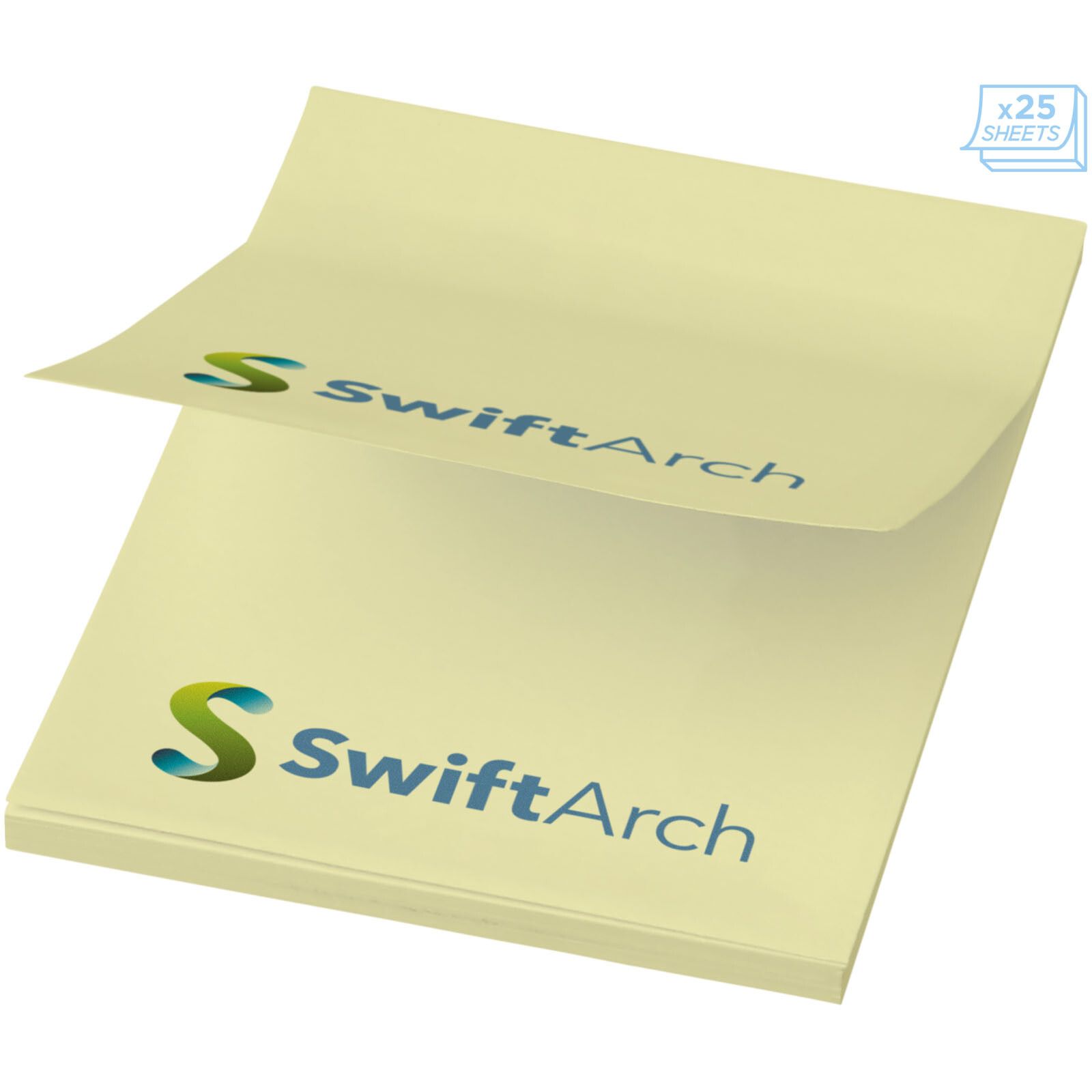 Sticky-Mate Haftnotizen 50 x 75 mm - hellgelb-817