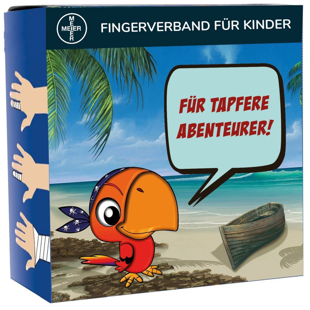 ACTIOMEDIC® KIDS selbsthaftender Fingerverband, grün-827