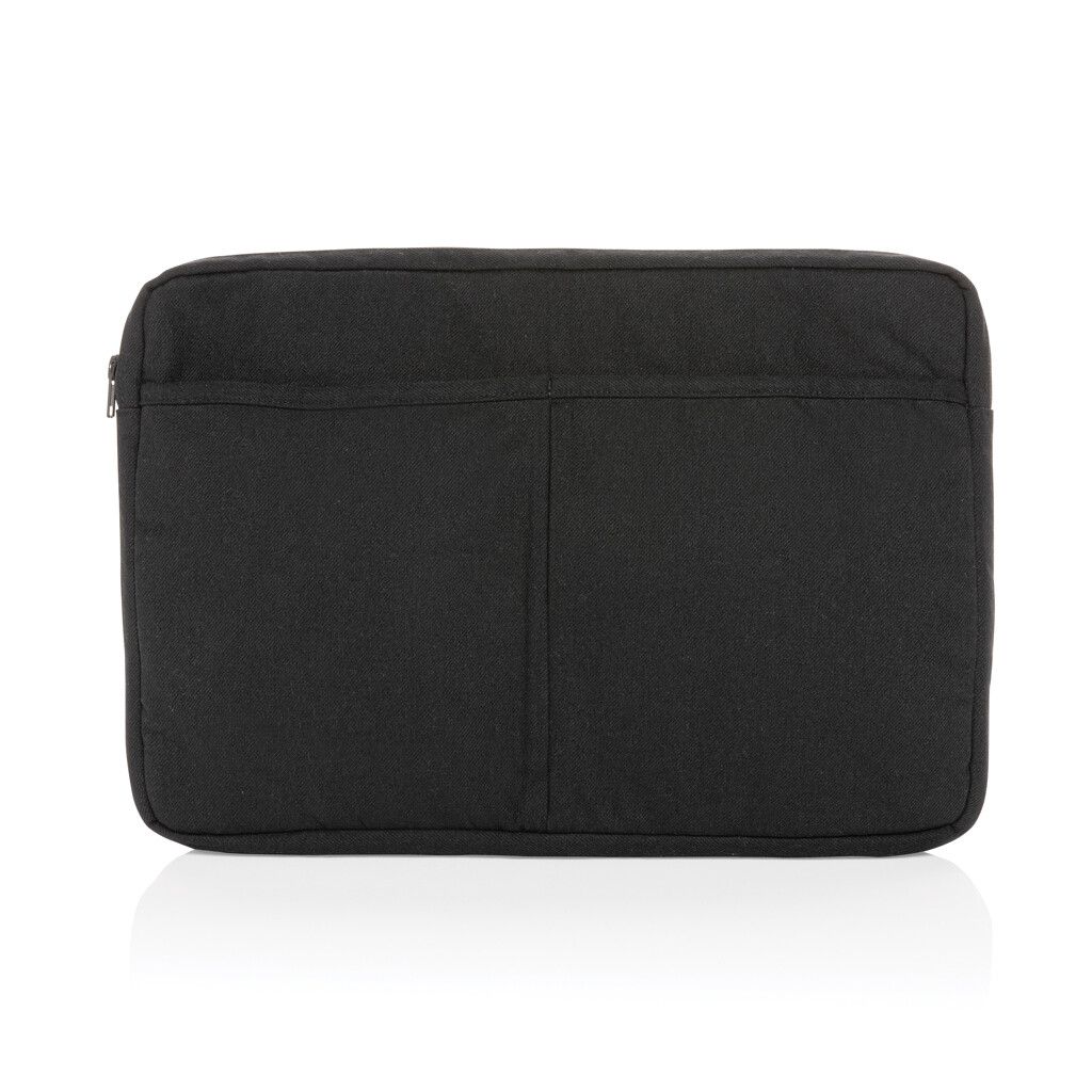 Laluka AWARE™ 15,6" Laptoptasche aus recycelter Baumwolle - schwarz-705