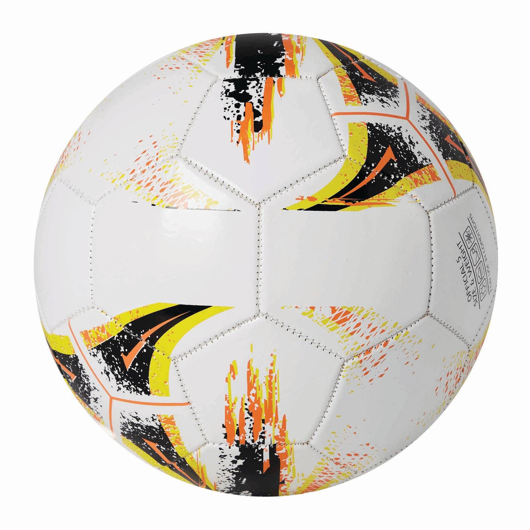 Fußball KICK AROUND - schwarz - weiß-262