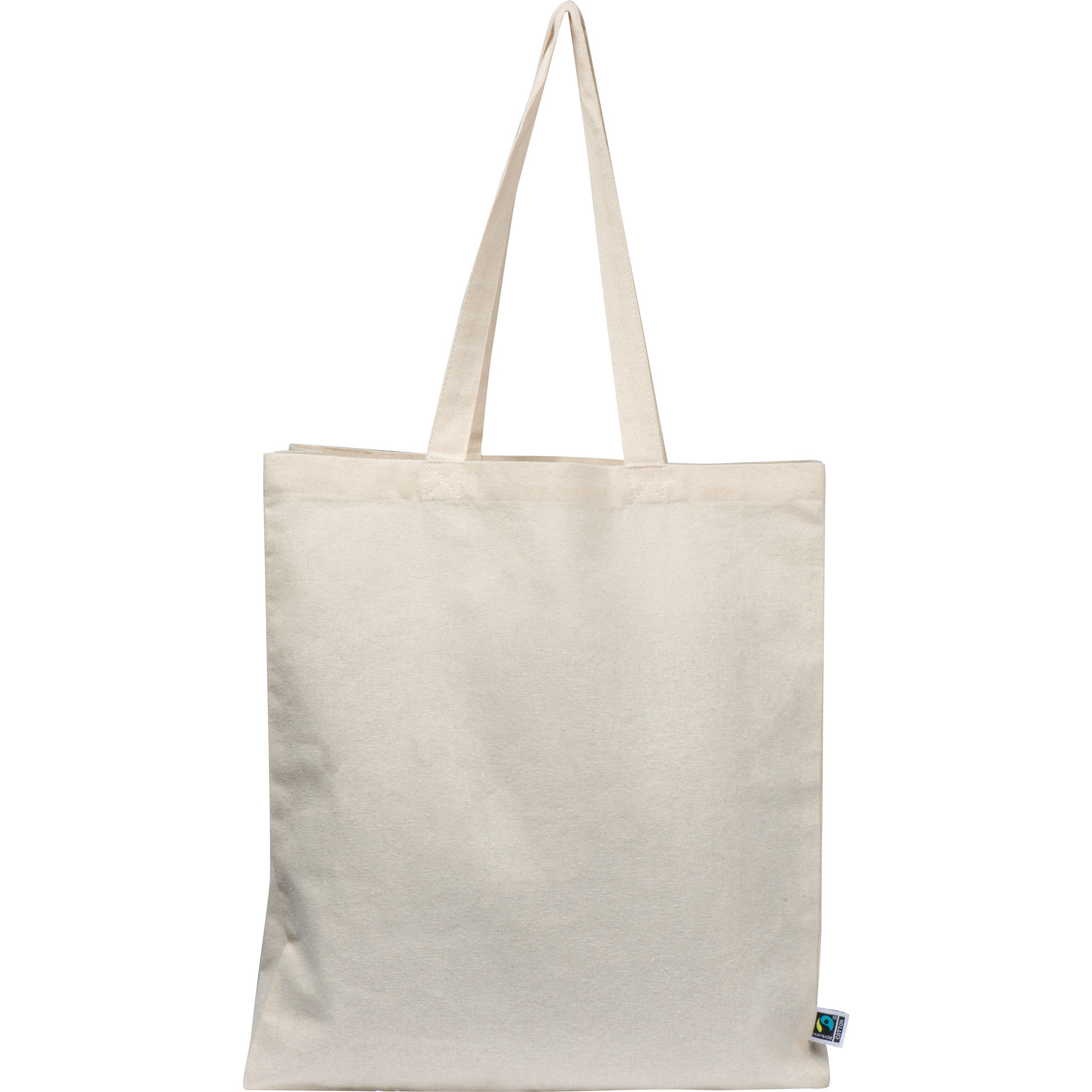 Fairtrade Baumwolltasche - beige-791