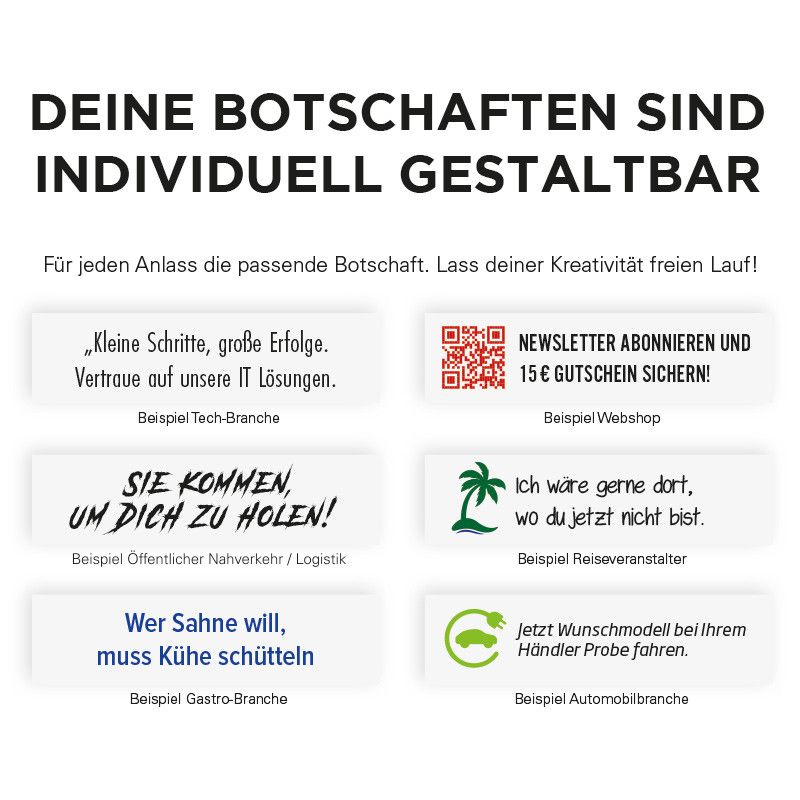 Glückskeks Folie, weiß-967