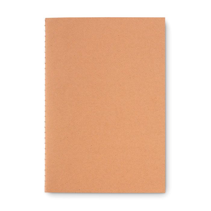 DIN A5 Notizbuch mit Pappcover MID PAPER BOOK - beige-126