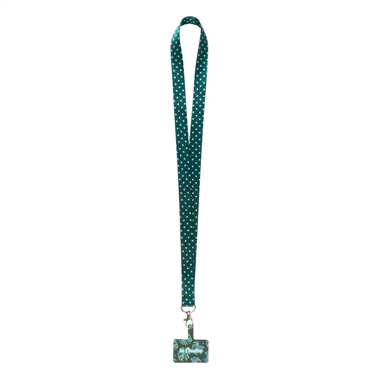 Subyard Mobile RPET individuelles RPET Handyhalter-Lanyard - weiß-708