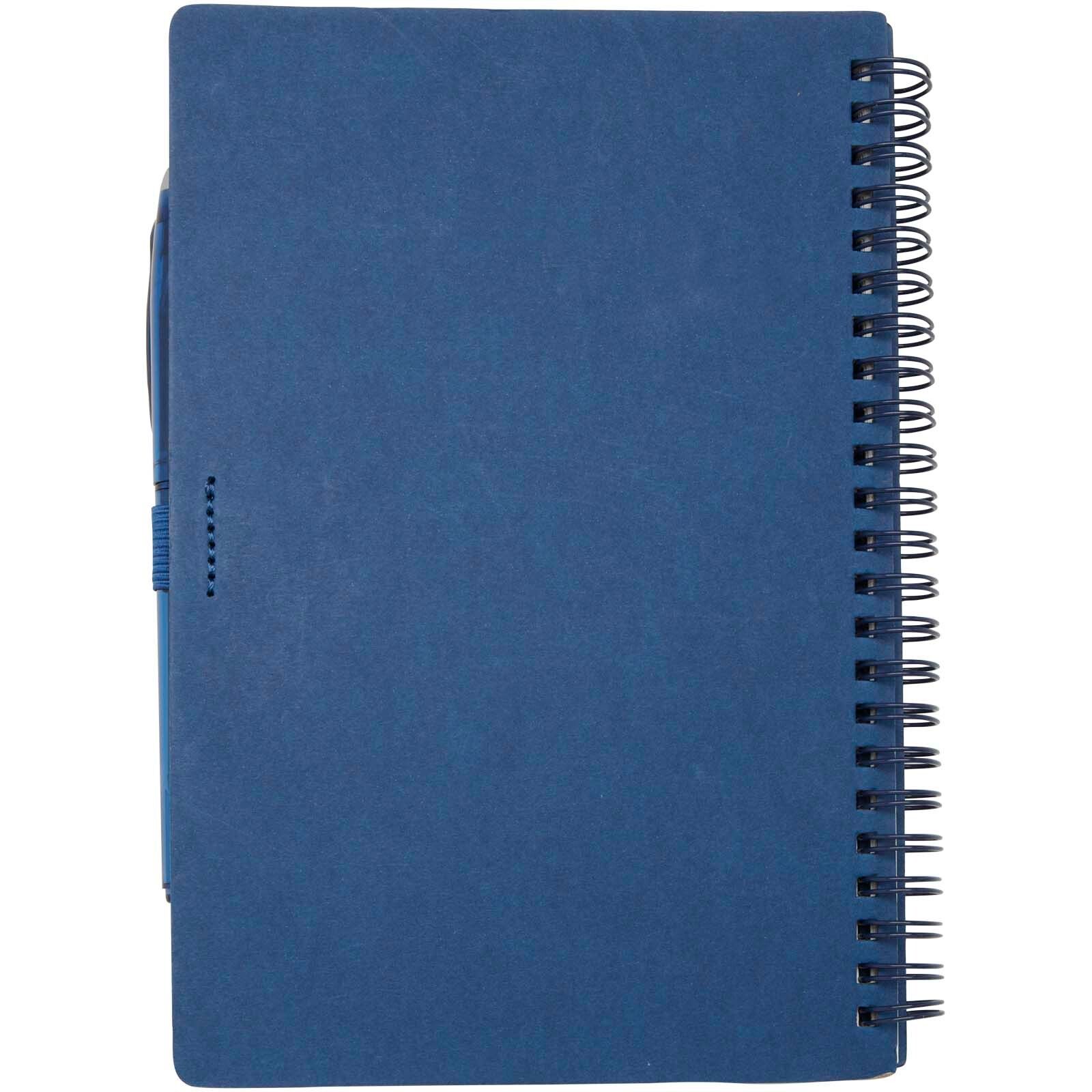 Slate A5 wiederverwendbares Hardcover Notizbuch und Stiftset (schwarze Mine) - navy-439