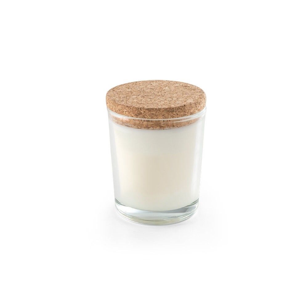 ZEN 80 Aromatische Kerze in einem Glasbecher mit Korkdeckel 80 g - transparent-9