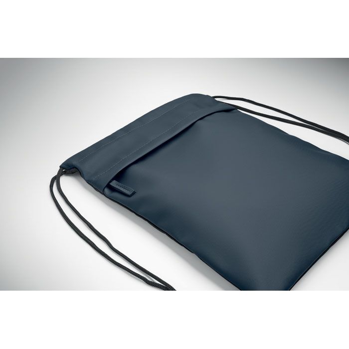 Beutel mit Kordelzug 600D RPET BANGKOK BAG - blau-517