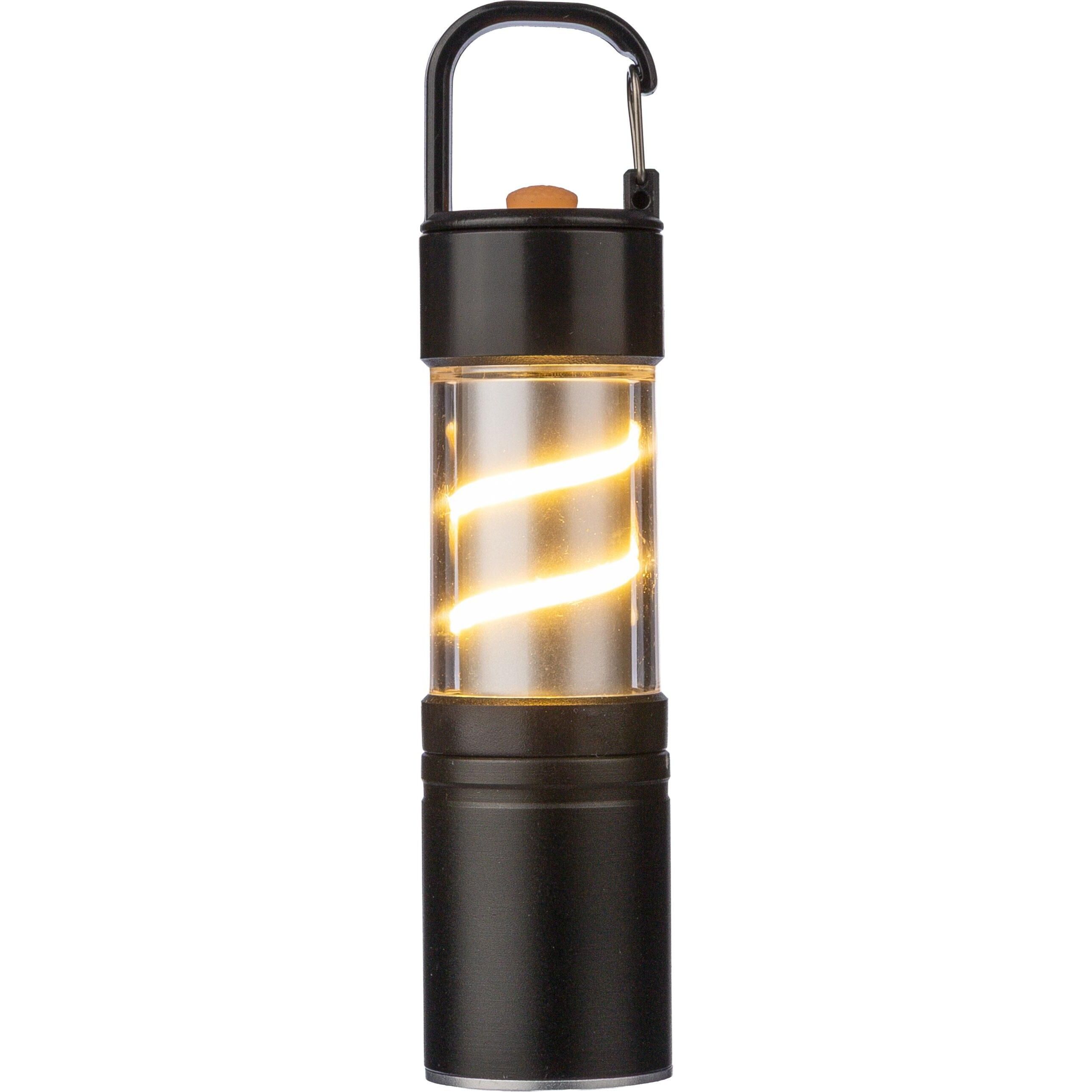Aluminium COB-Taschenlampe Vela - schwarz-780