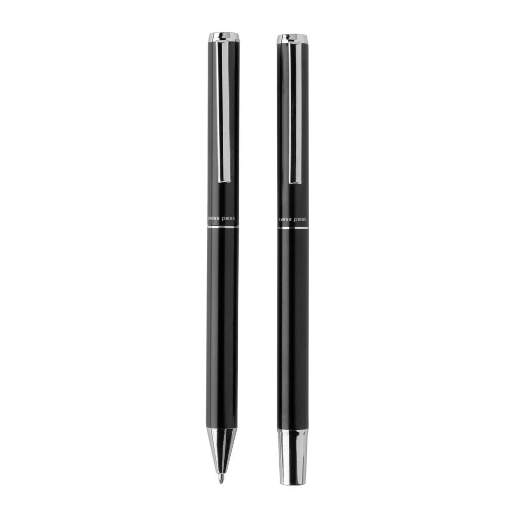Swiss Peak Cedar Stifte-Set aus RCS recyceltem Aluminium - schwarz-822