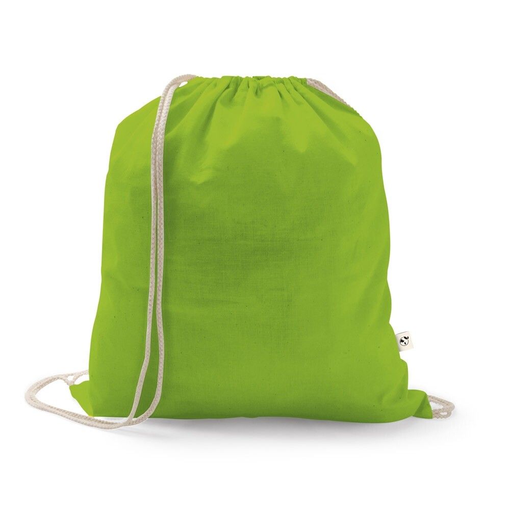 ISTANBUL Rucksack aus recycelter Baumwolle (70%) Polyester (30% rPET) - hellgrün-193