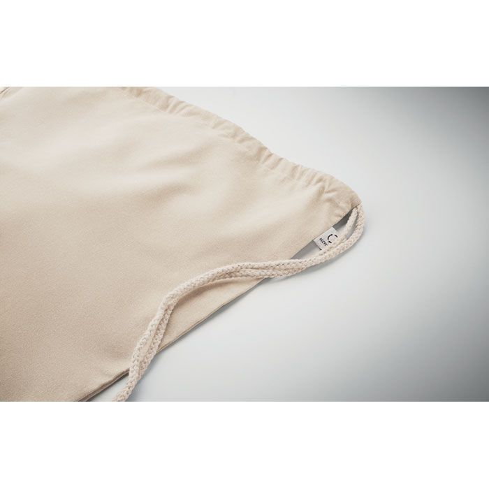 Beutel mit Kordelzug recycelt CABETRI - beige-7