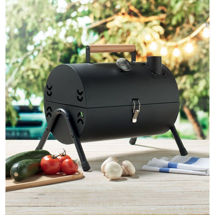 Tragbarer BBQ Grill CHIMEY - schwarz-23