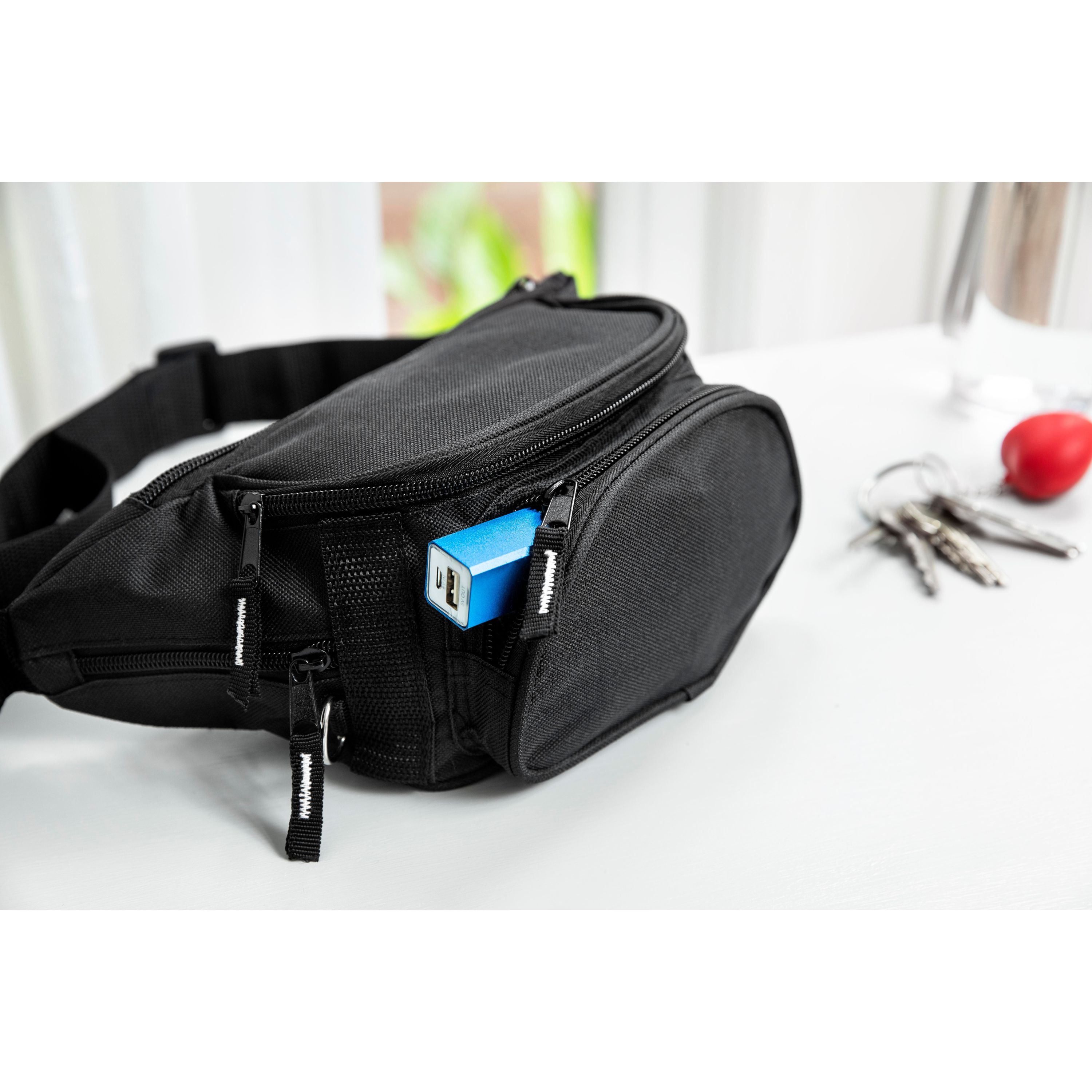 Gürteltasche aus Polyester Amari - schwarz-244