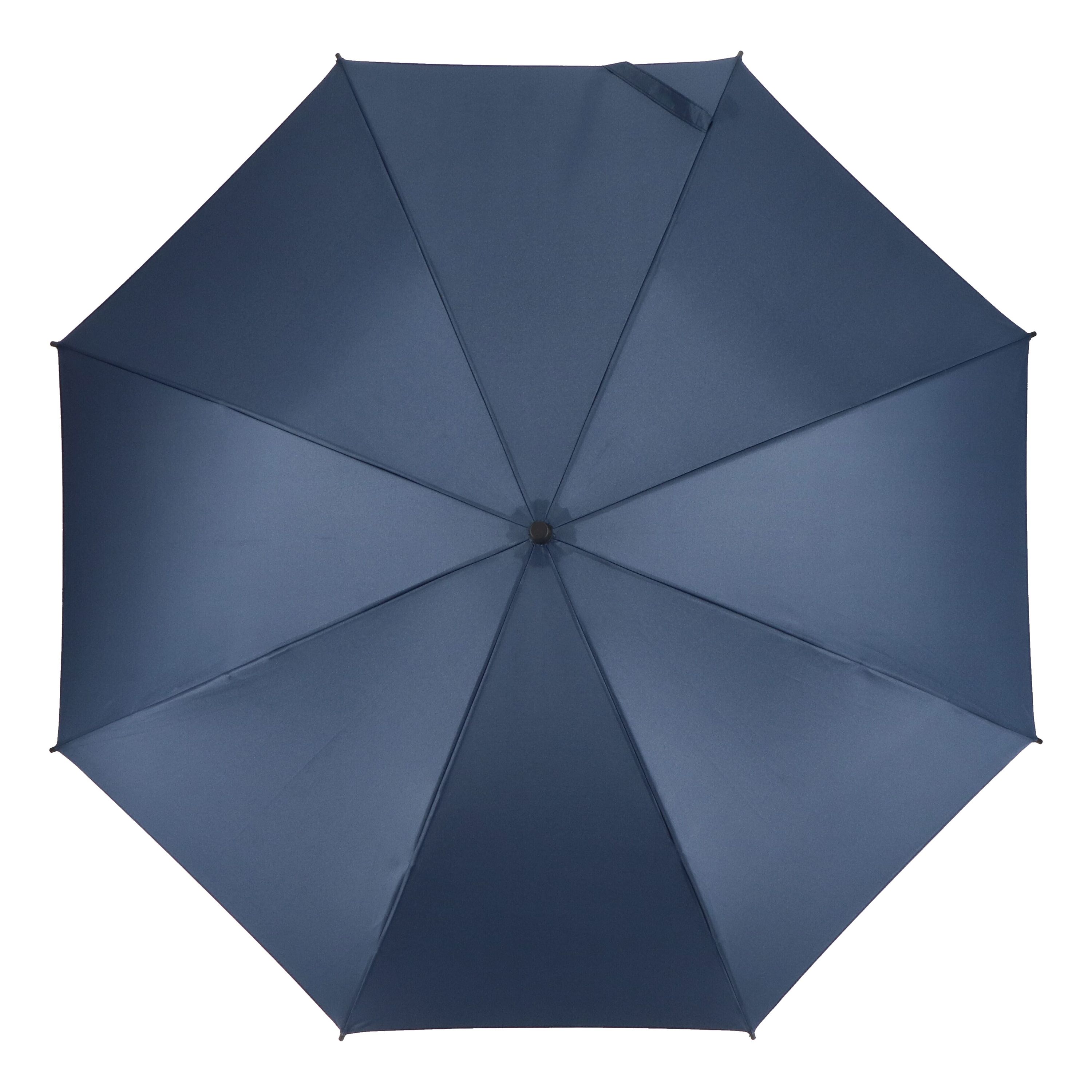 Verdure 190T Pongee 23 windproof Hakenschirm Auto open - dunkelblau-522