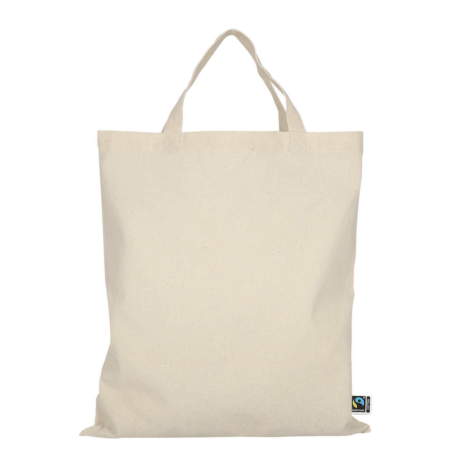 mittelgroße Einkaufstasche Fairtrade-Baumwolle - natur-152