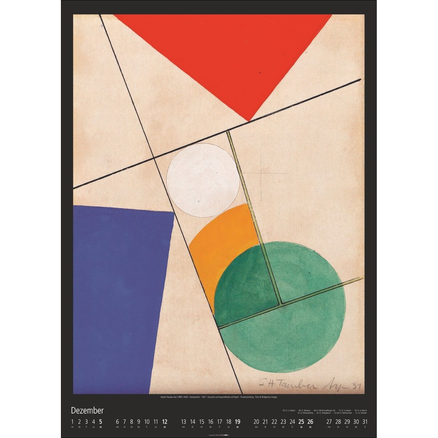 World of Art - Kunst & Kultur Kalender-396
