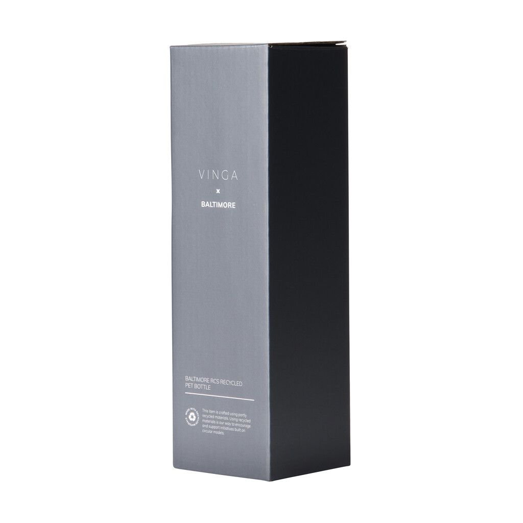 VINGA Baltimore RCS recyc. Edelstahlflasche 600ml - navy blau-525