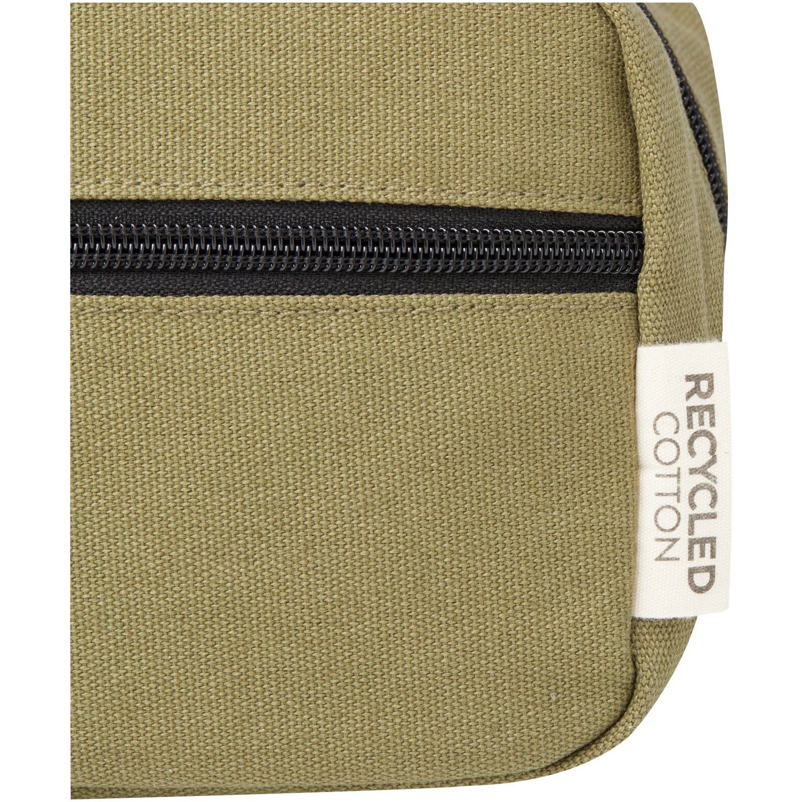 Joey Kosmetiktasche aus GRS recyceltem Canvas 3,5 L - olive-391