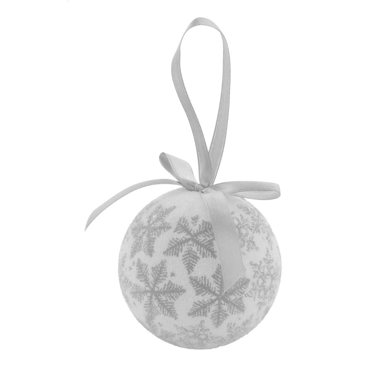 Aspelund Weihnachtsbaumschmuck - silber - weiß-327