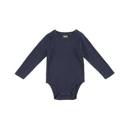 Babies Long Sleeve Bodystocking - navy-945