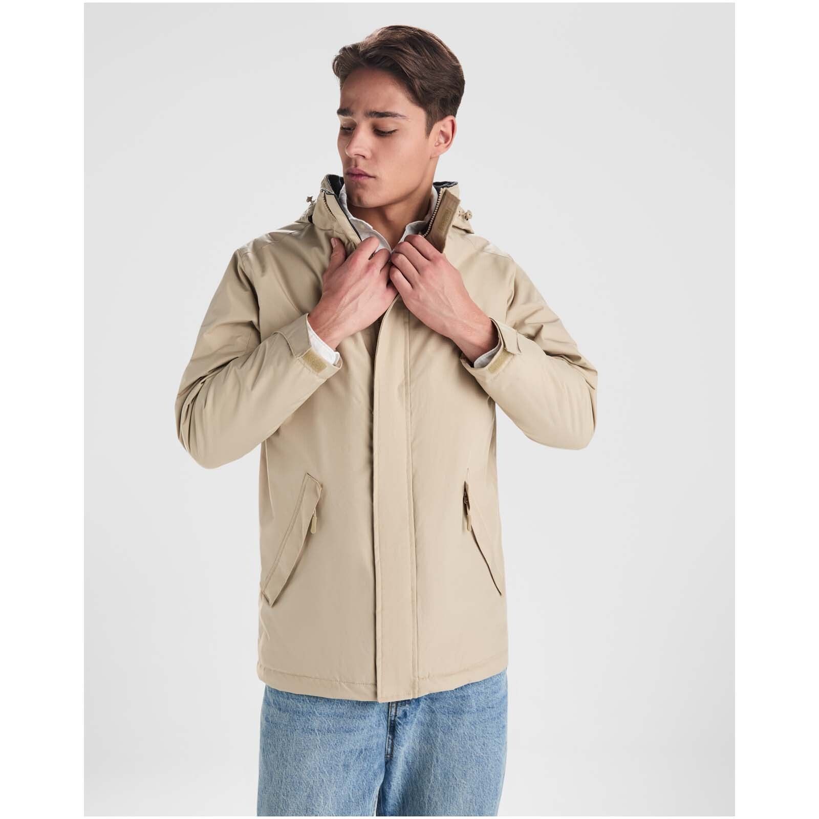 America wattierter Parka für Herren - dunkelgrün-912