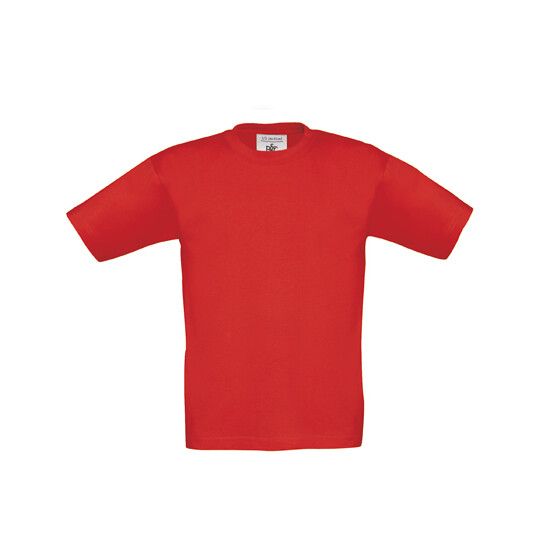 Kids´ T-Shirt Exact 190 - red - 5/6 (110/116)-333