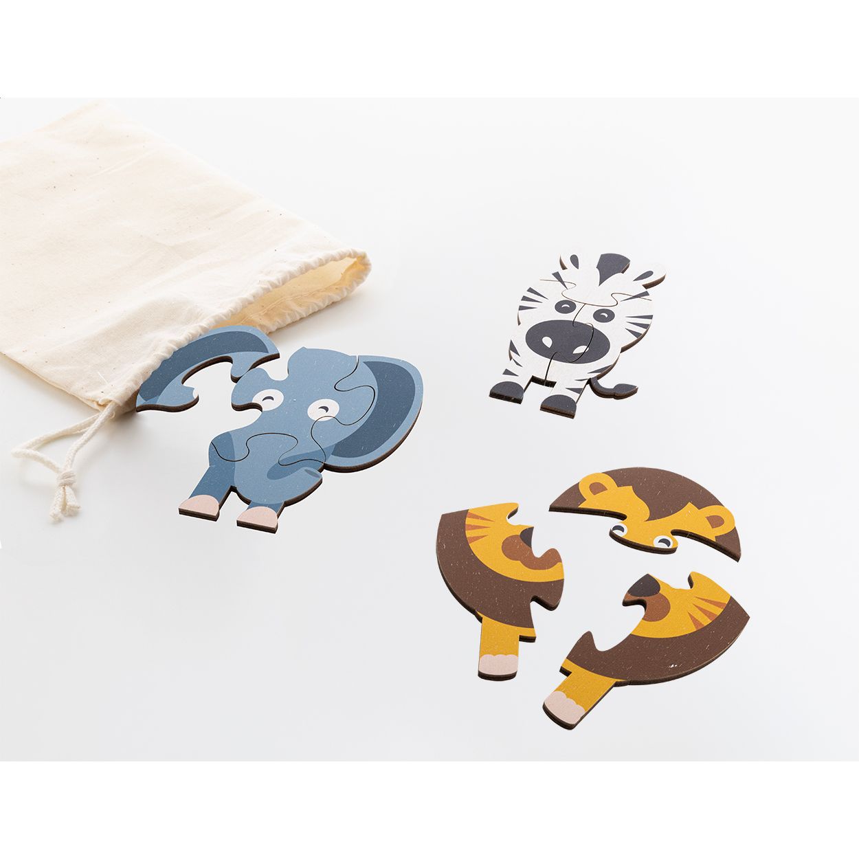 Zoofrik Puzzlespiel, Tiere - mehrfarbig-836