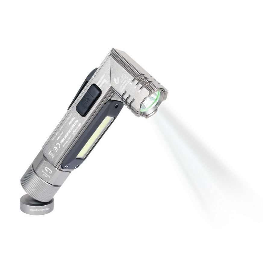 Troika Taschenlampe ECO KNICKLICHT PRO - titanfarben-247