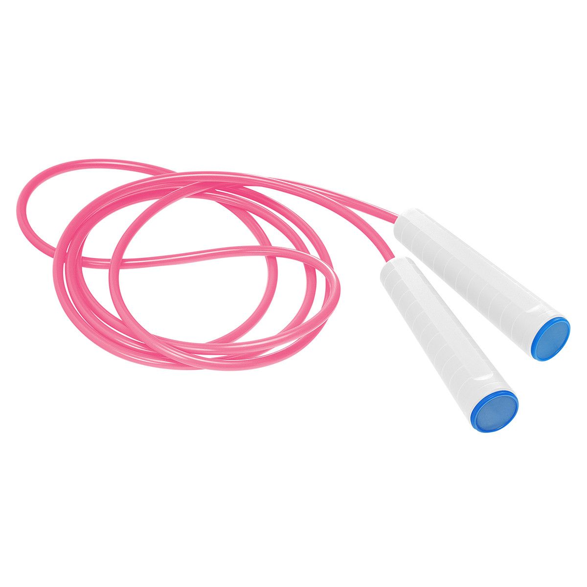 Springseil - weiß, blau, pink-511