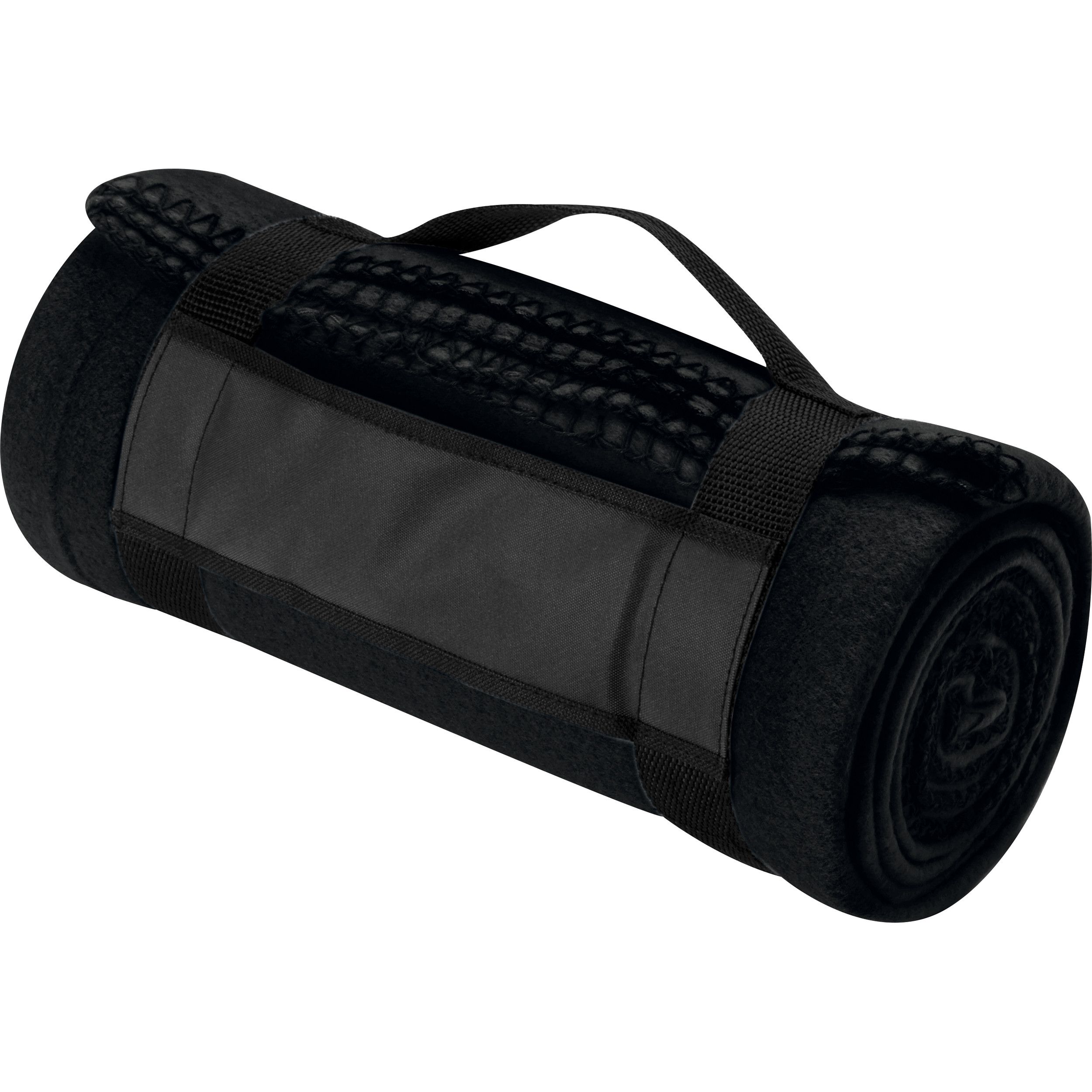 XL-Fleece-Decke Nashville - schwarz-876