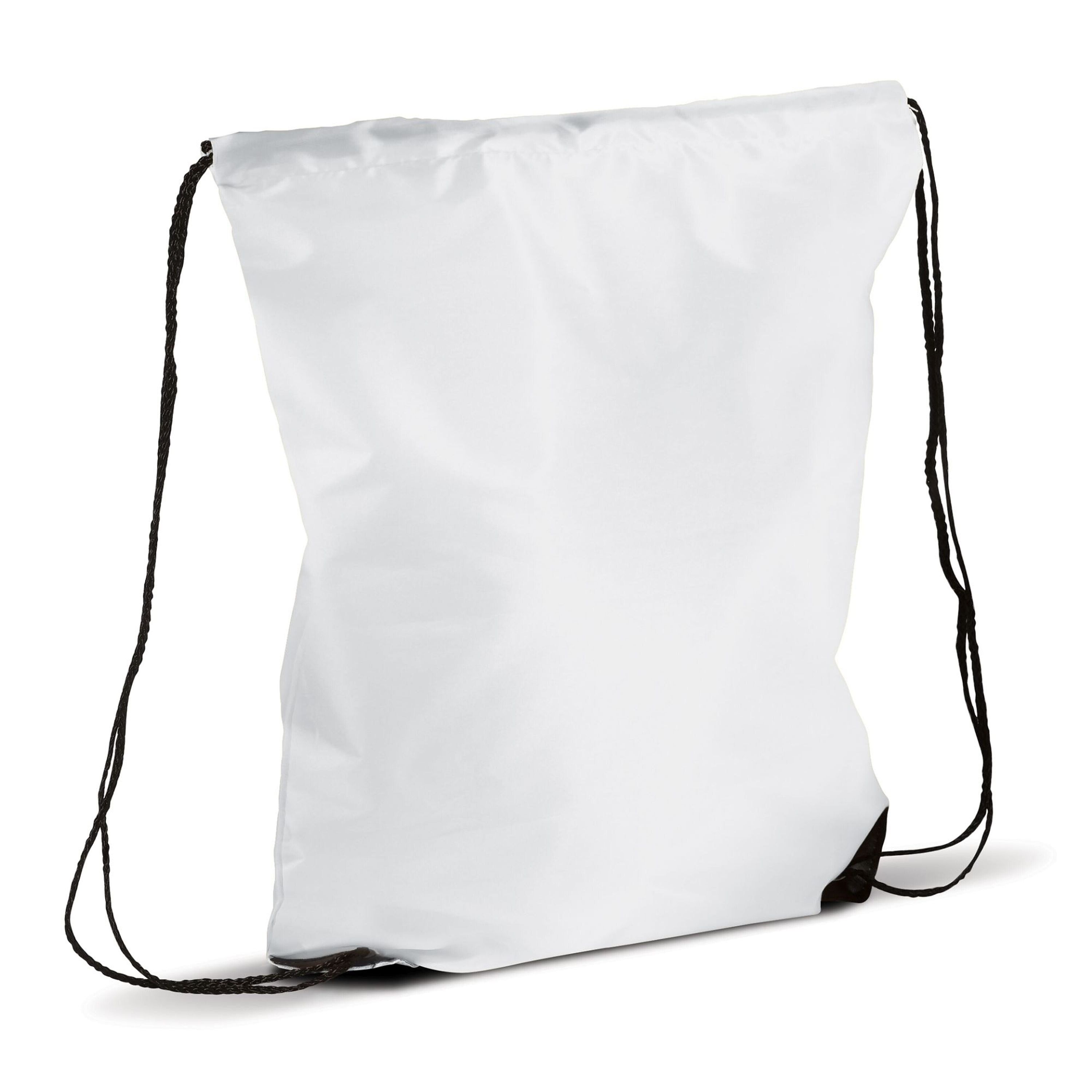 Kordelzugtasche 210T RPET - weiss-770