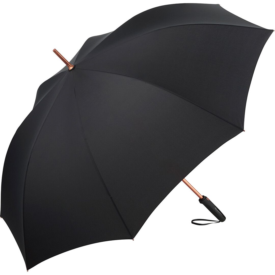 AC-Alu-Gästeschirm FARE® Precious Ø133 cm - schwarz - kupfer-460