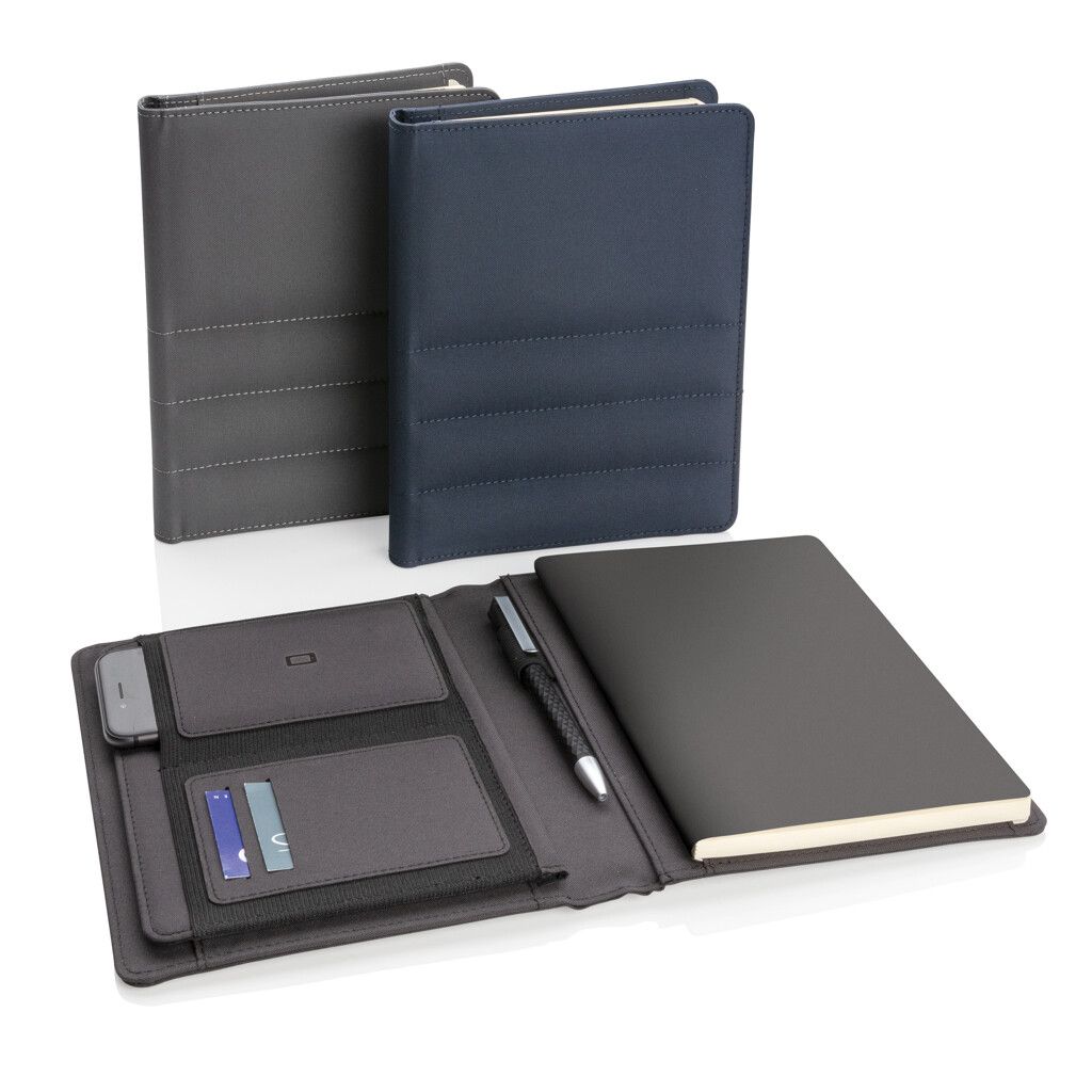 Impact AWARE™ RPET A5 Portfolio - navy blau-543