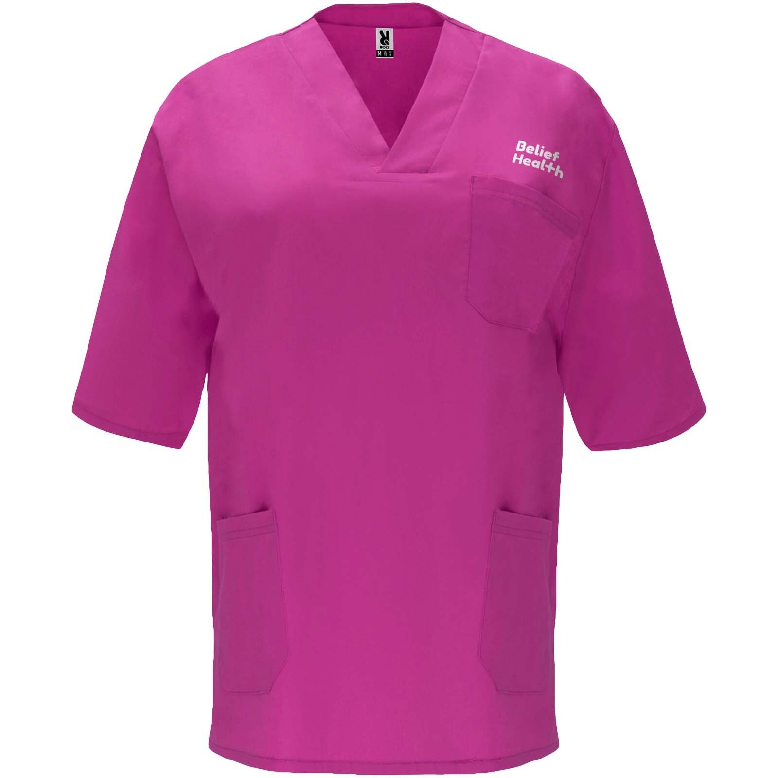 Panacea Kurzärmeliges Arbeitshemd, 160 g/m2, unisex  - violett-792