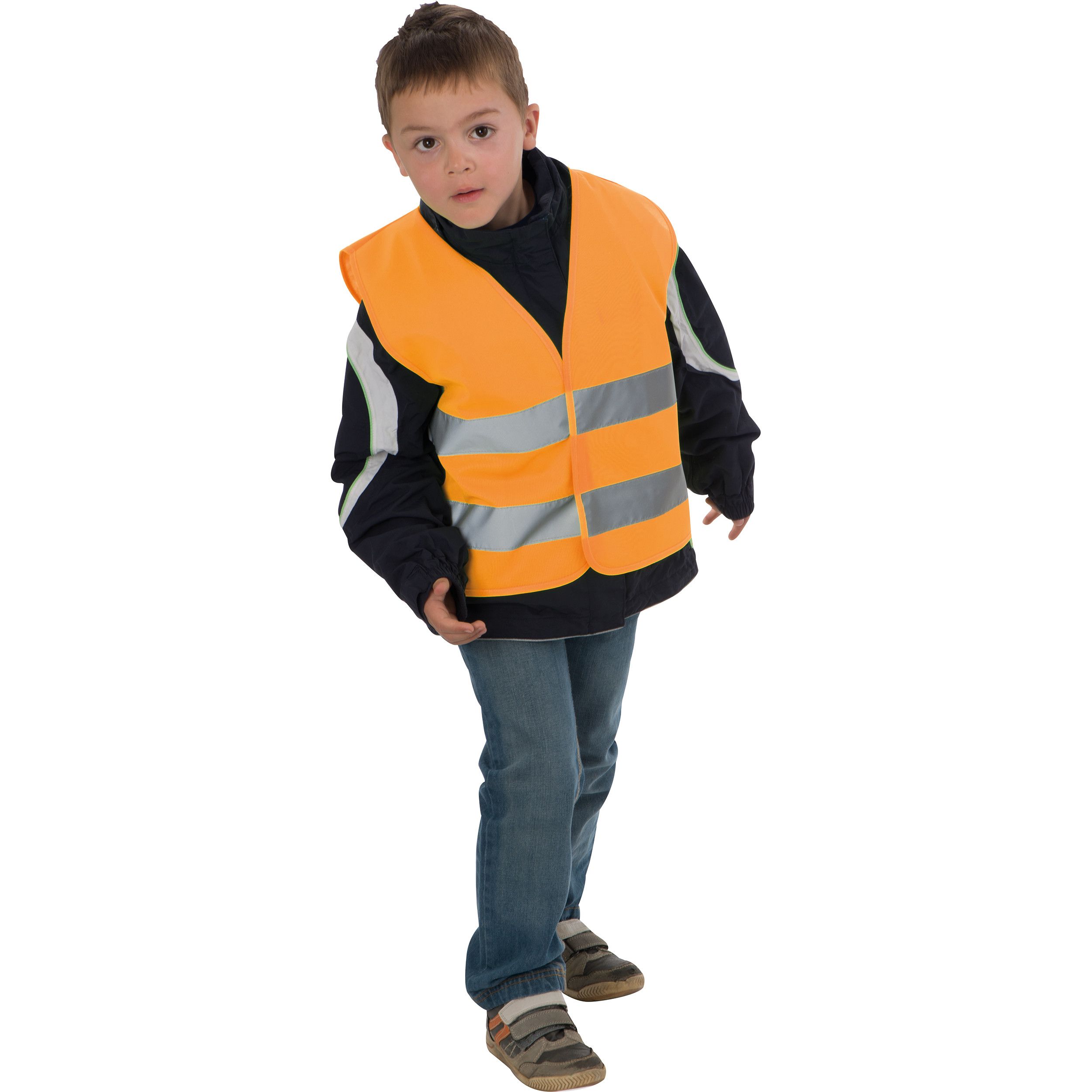 Kinderwarnweste Ilo - orange-449