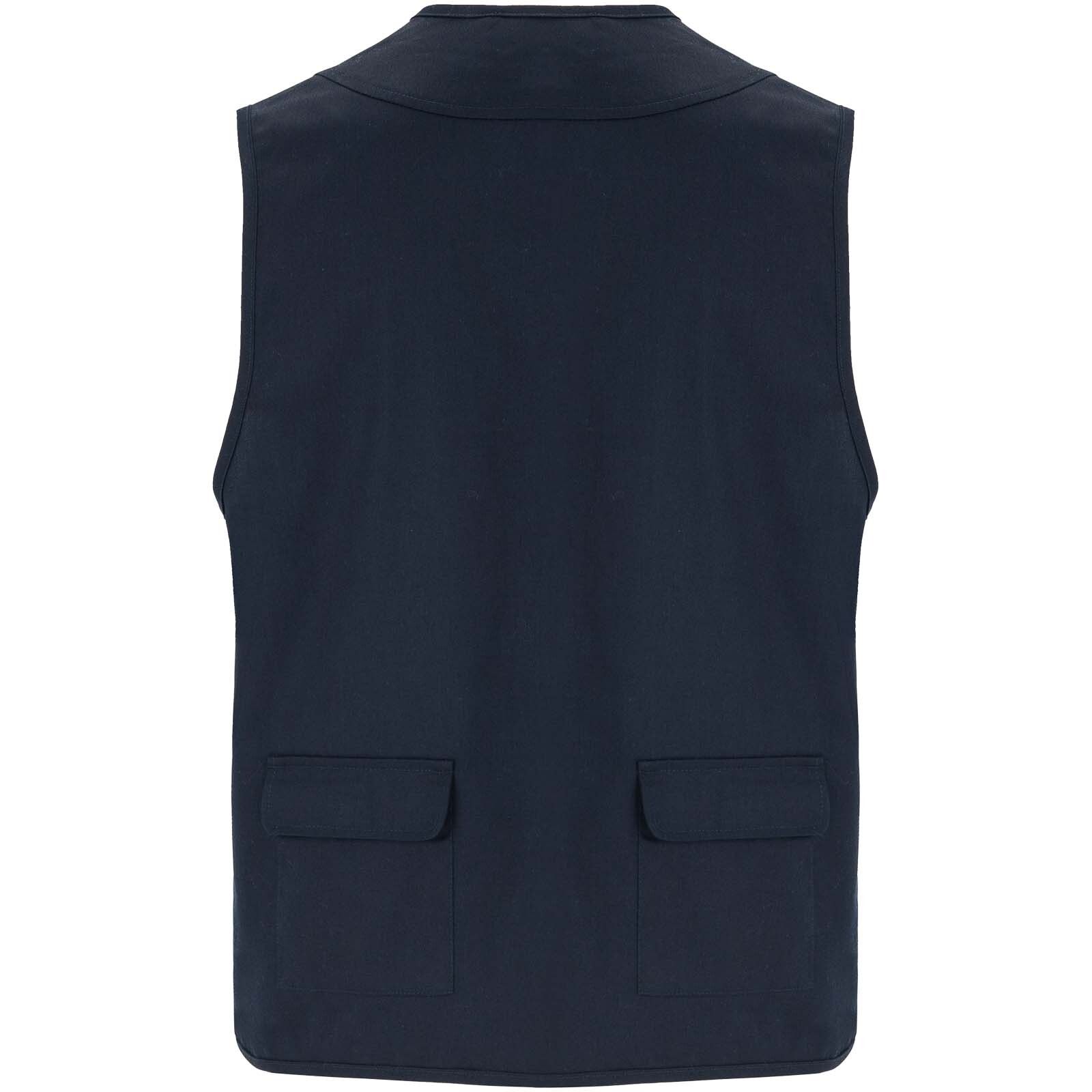 Venera Arbeitsweste mit V-Ausschnitt und mehreren Taschen, 200 g/m2  - marineblau-749