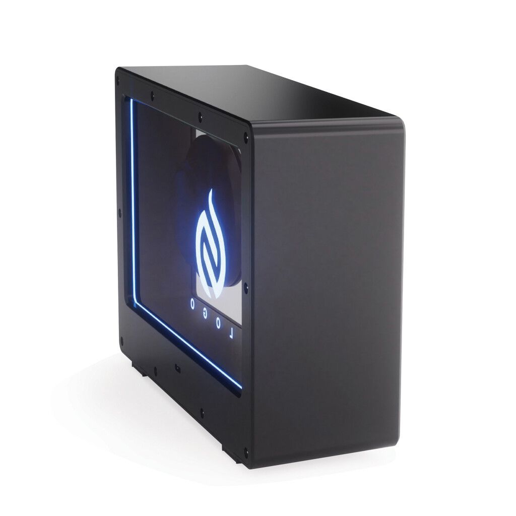 Soundclear transparenter 5W Wireless Lautsprecher - schwarz-529
