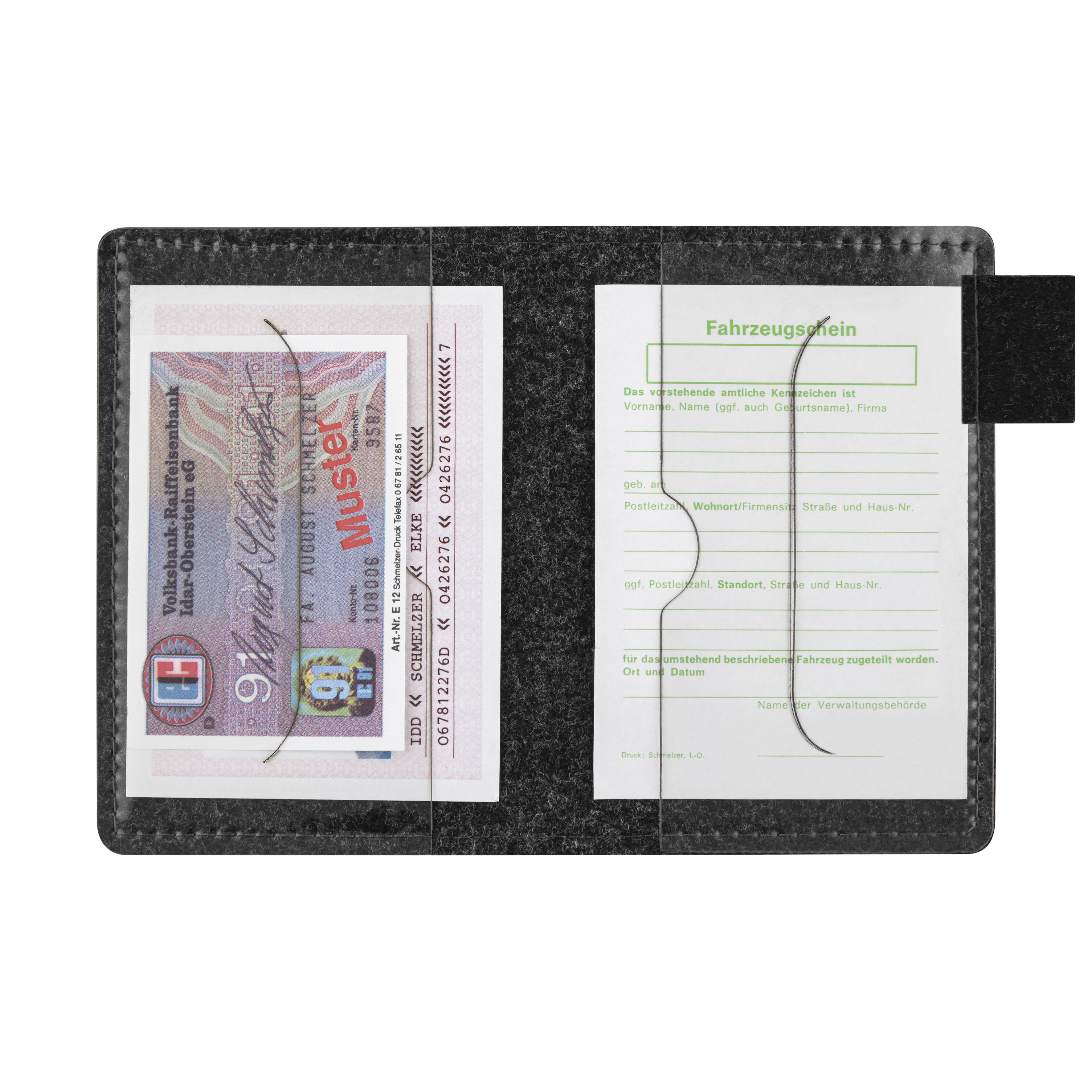 Creativ Design® "EuFeltLineDrive" - schwarz - grau-139