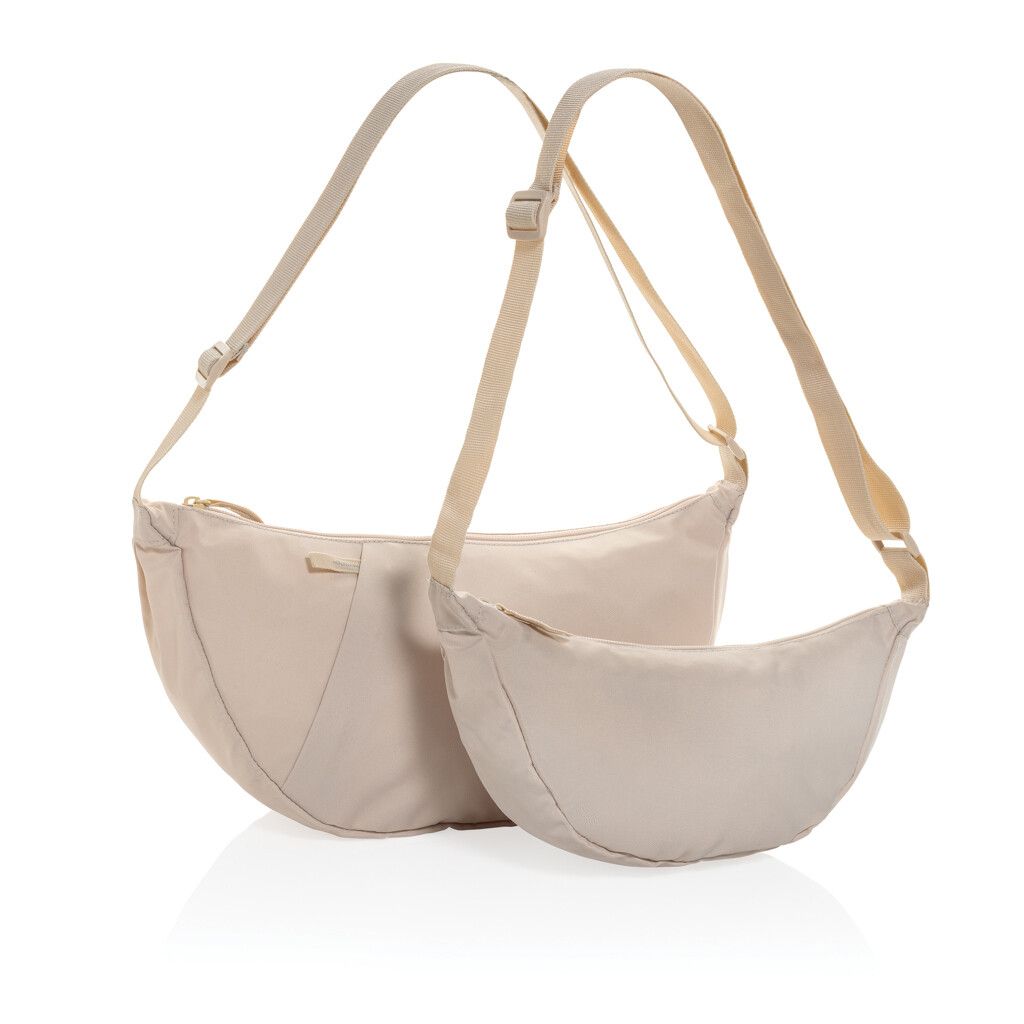 Crescent AWARE™ RPET Half-Moon Sling Tasche - beige-426