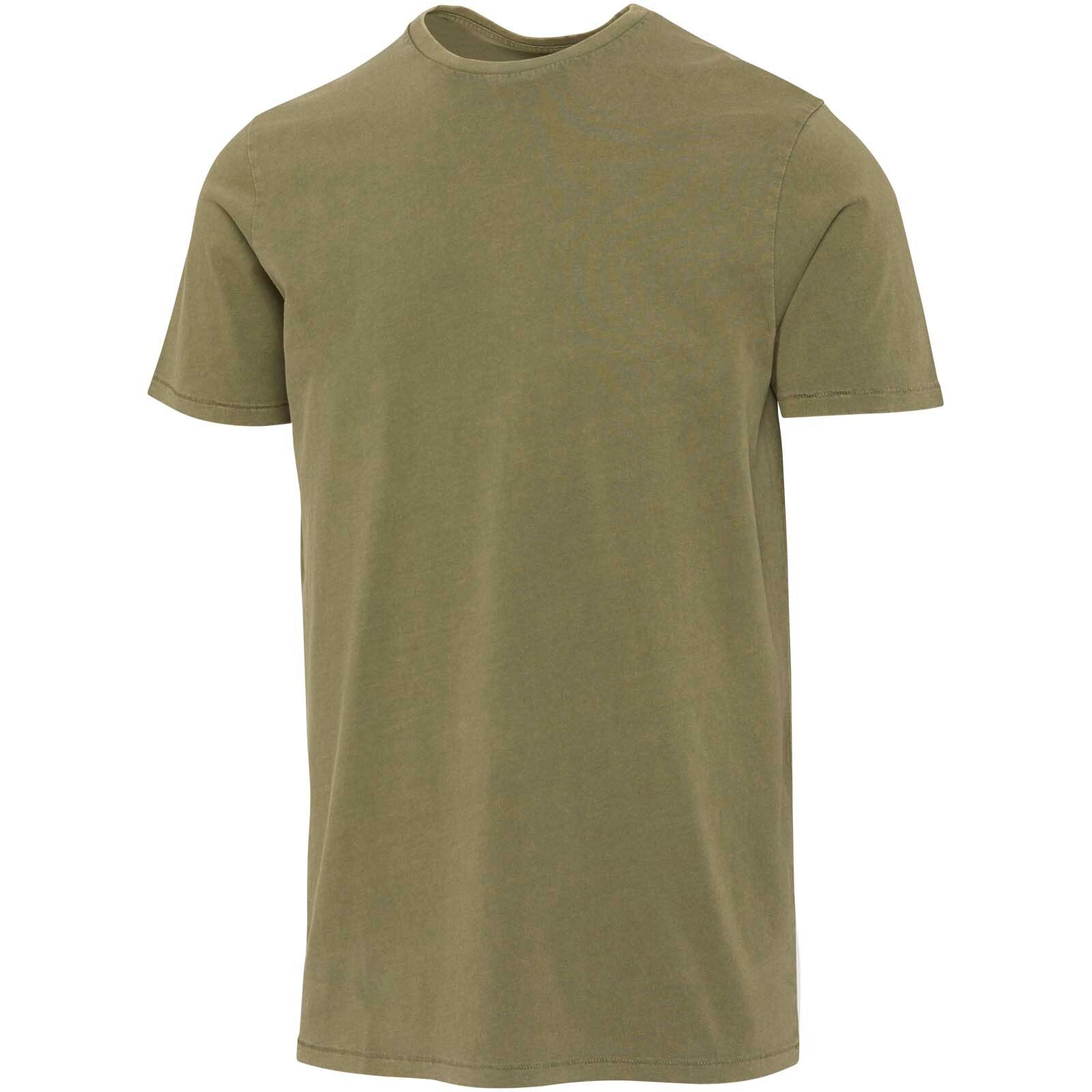 Nanaimo Kurzärmeliges T-Shirt für Herren im Washed Look, 160 g/m2 - waldgrün-451