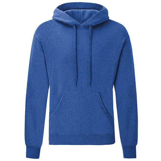 Classic Hooded Sweat - heather royal-153