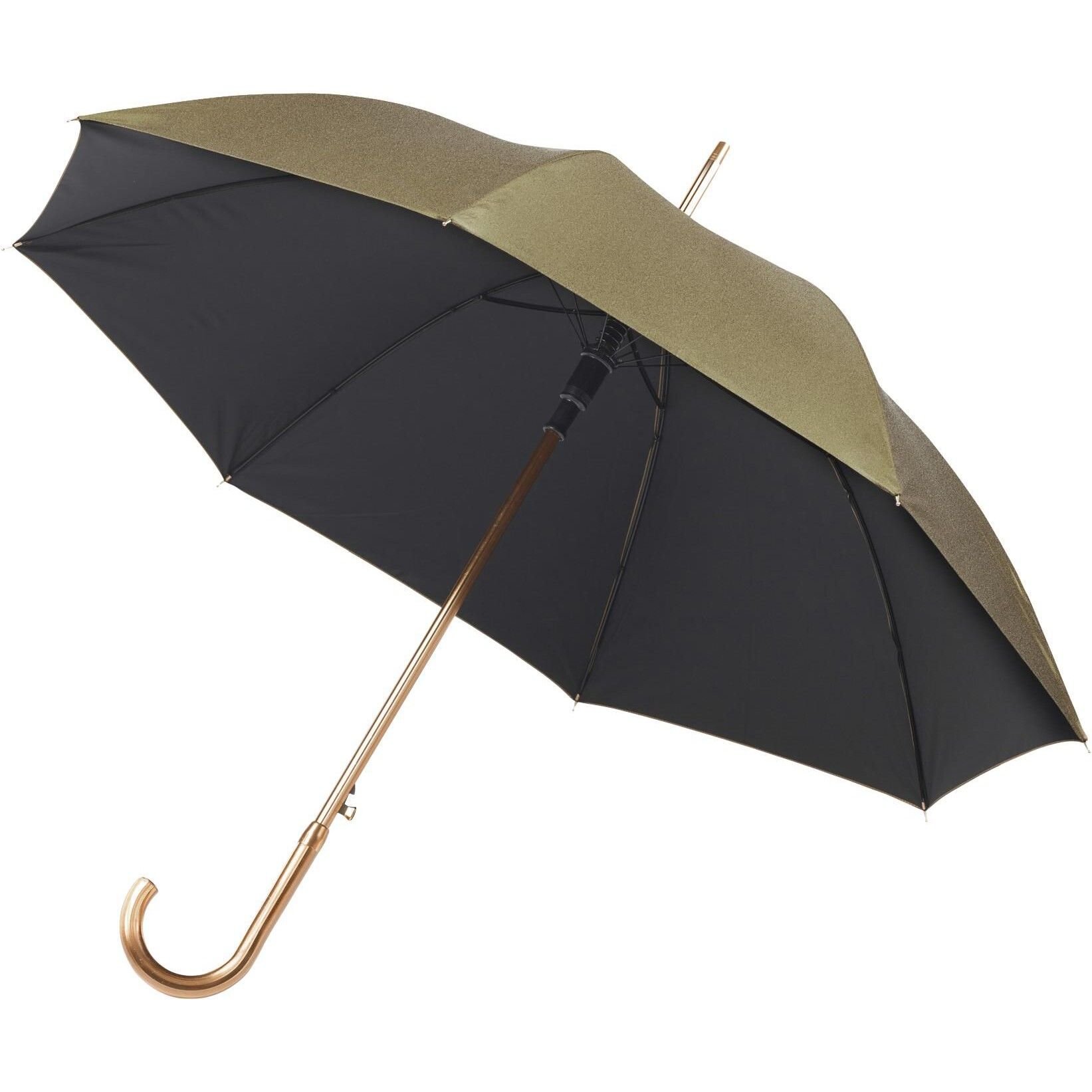 Automatik Stockschirm aus Pongee-Polyester Ester - gold-852