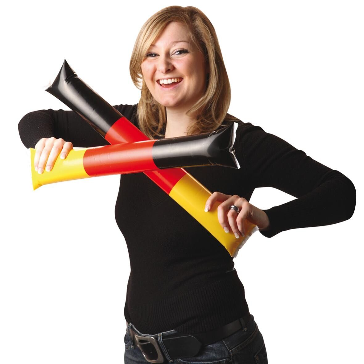 Klopfschlauch Sticks - Deutschland-Farben-650